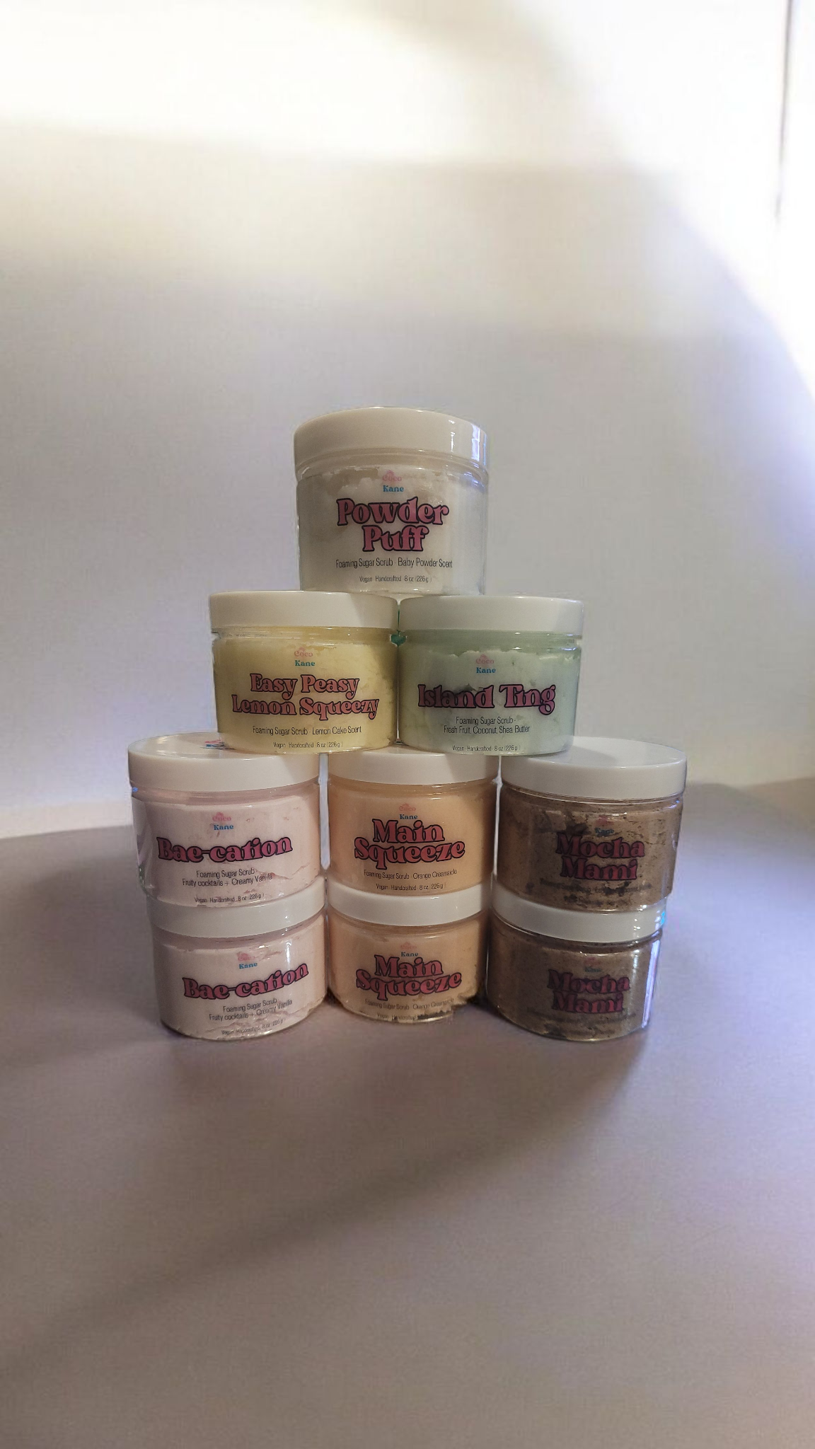 ✨ Coco + Kane Foaming Sugar Scrubs