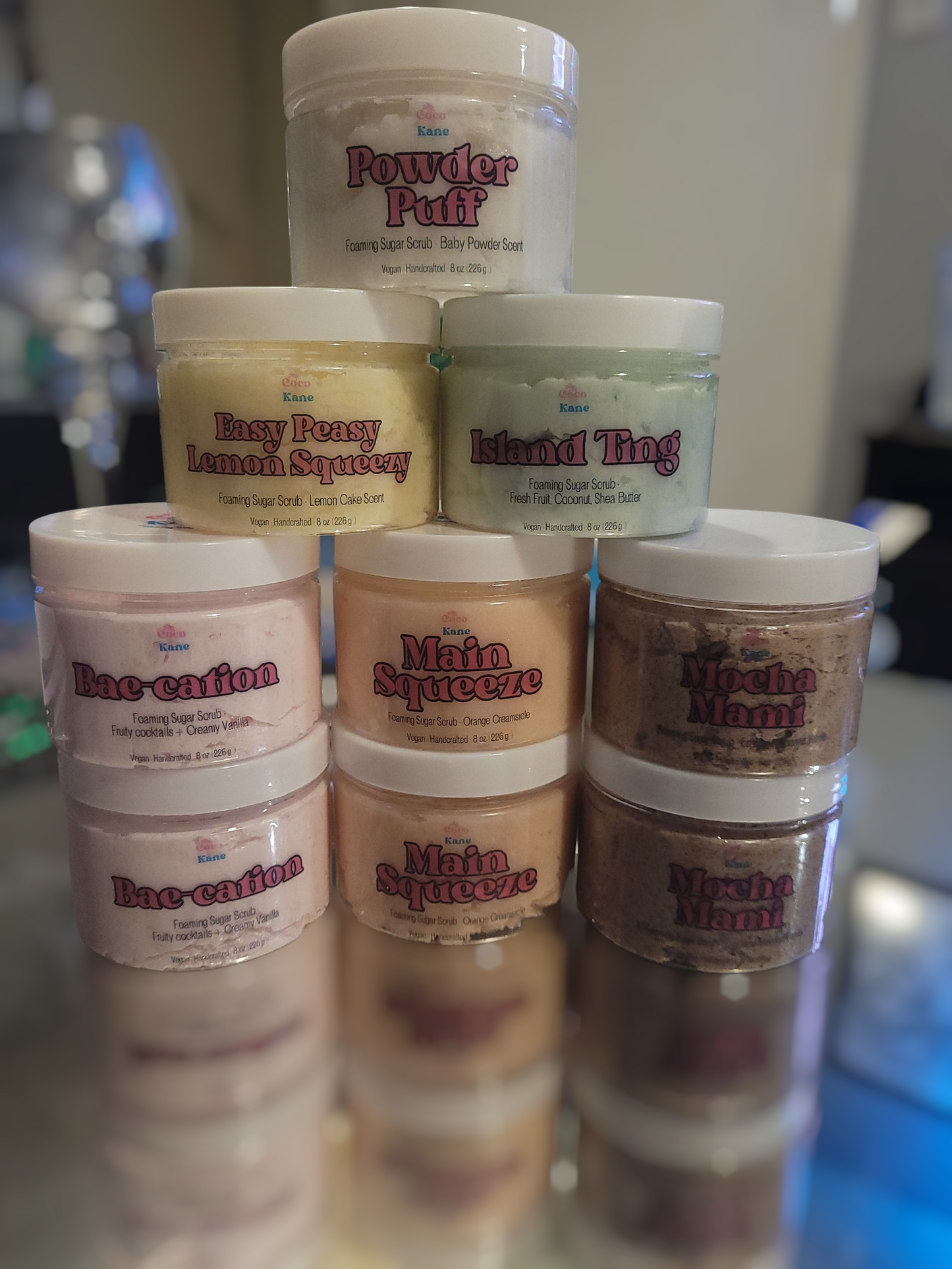 ✨ Coco + Kane Foaming Sugar Scrubs